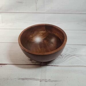 Threshold Wood Bowl - Small Salad Serving‎ Dish - Round